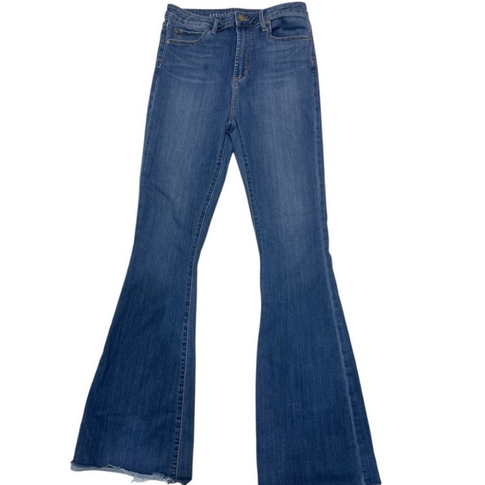 Articles of Society Flare Jeans Size 29 Bridgette Tiger Wash Bohemian Retro